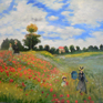 Red Poppy-field - Claude Monet